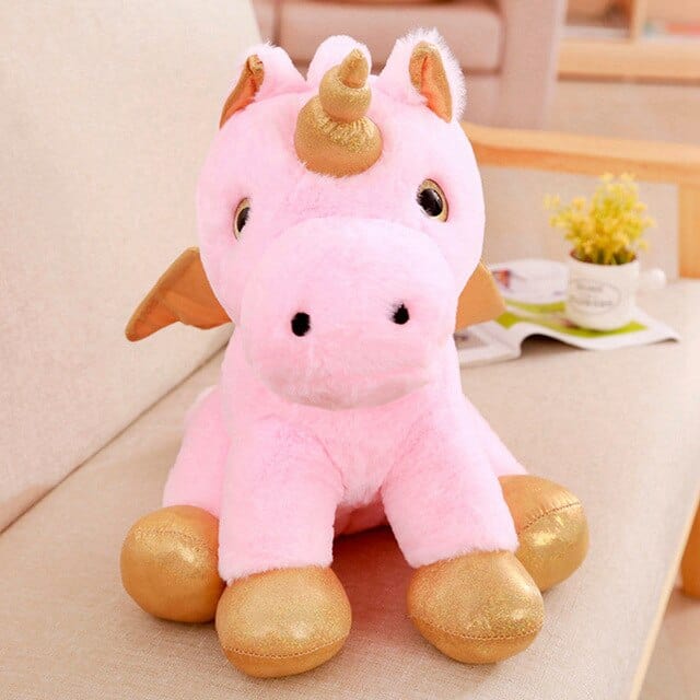 Nounours Licorne Géante  Celestia | Peluche World 40 cm