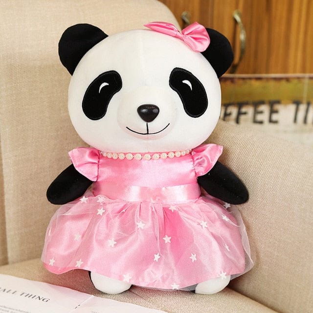 Panda Kawaii En Peluche  Panpan Douceur | Peluche World 20 cm / Rose