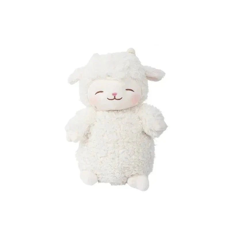 Peluche agneau d'amour Saint-Valentin