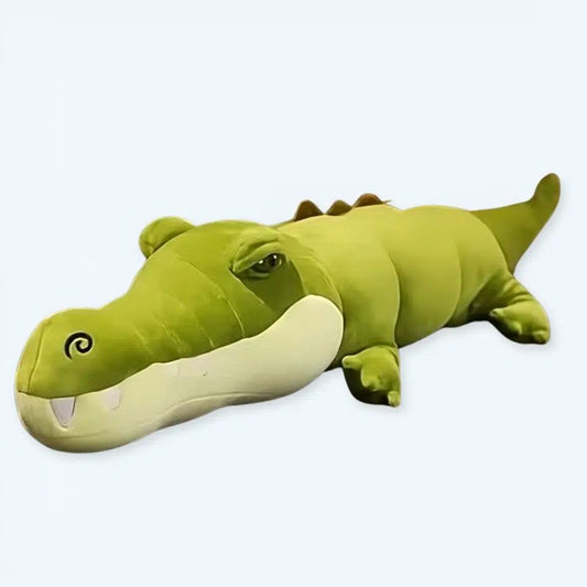Peluche alligator vert géant doux enfant cadeau