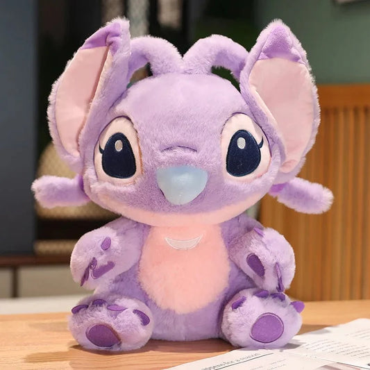 Peluche Angel violet aux grandes oreilles