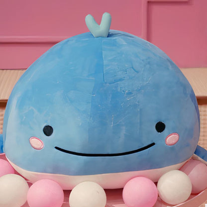 Peluche baleine bleue océan douce câline enfant hiver