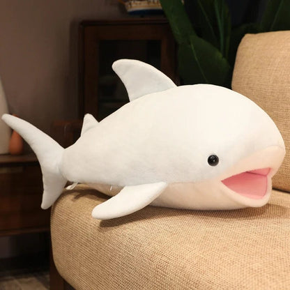 Peluche baleine bleuté gentille