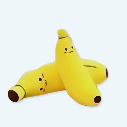 Peluche banane géante douce câlin enfant chambre