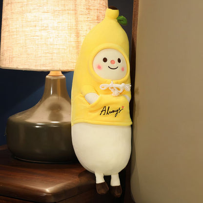 Peluche banane Kawaii douce moelleuse chambre enfant
