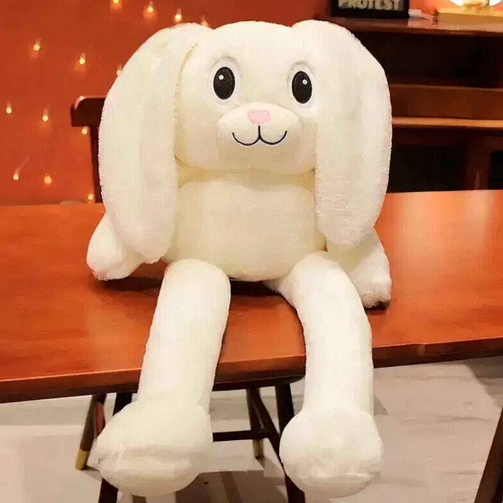Peluche lapin blanc bébé