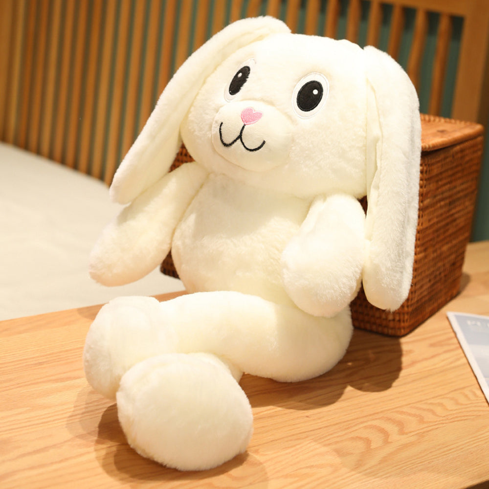 Peluche lapin blanc bébé