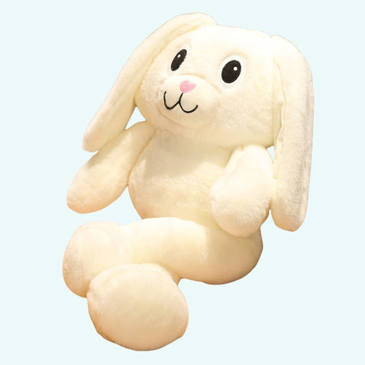 Peluche lapin blanc bébé