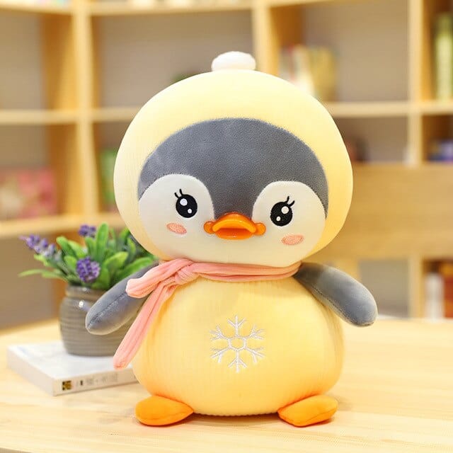 Peluche Bébé Pingouin  Patouille | Peluche World 25 CM / Jaune