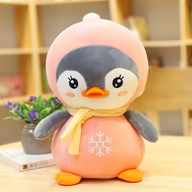 Peluche Bébé Pingouin  Patouille | Peluche World 25 CM / Rose