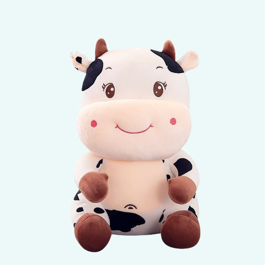 Peluche vache bébé souriant