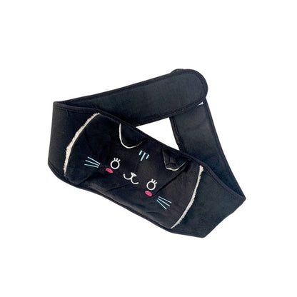 Peluche bouillotte ceinture chat