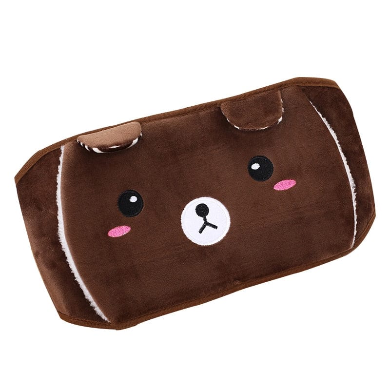 Peluche bouillotte ceinture ours