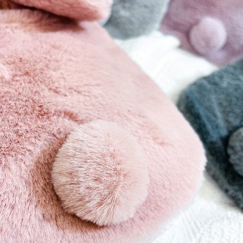 Peluche bouillotte lapin peluche