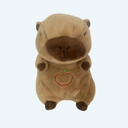 Peluche capybara respirante qui apaise