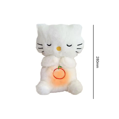 Peluche chat apaisant musique douce sommeil enfant