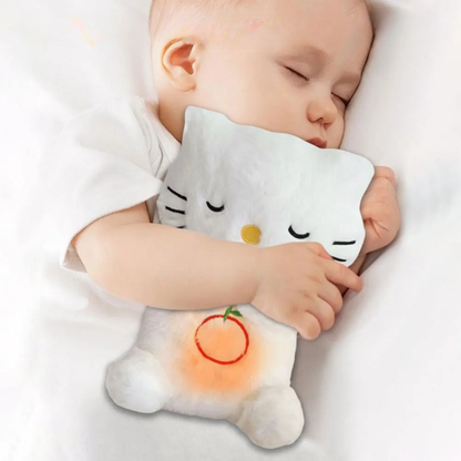 Peluche chat apaisant musique douce sommeil enfant