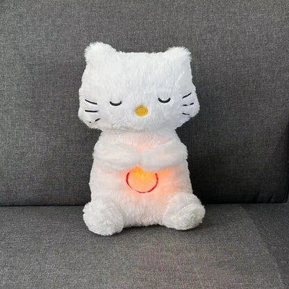 Peluche chat apaisant musique douce sommeil enfant