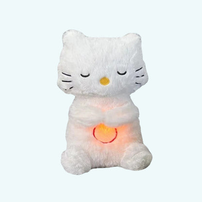 Peluche chat apaisant musique douce sommeil enfant