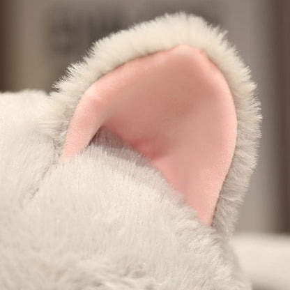 Peluche chat croisé avec un requin