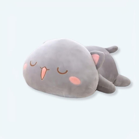 Peluche chat mignon langue dehors douce enfant jeu
