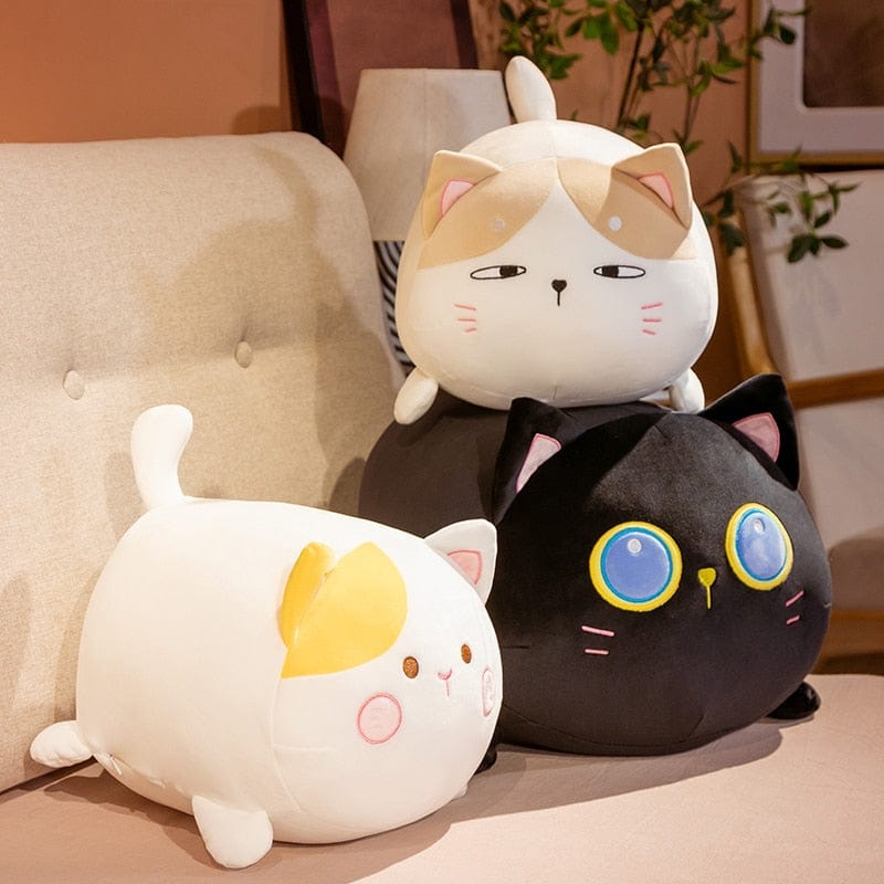 Peluche chat moelleuse distinct