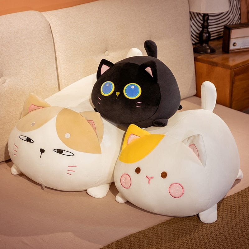 Peluche chat moelleuse distinct