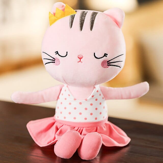 Peluche Chat Rose  Rosie️ | Peluche World