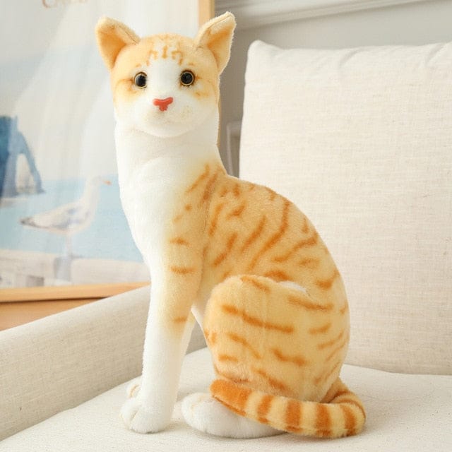 Peluche Chat Siamois  Caramel | Peluche World Roux