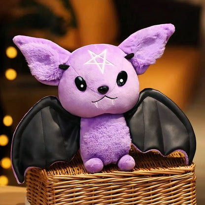 Peluche chauve-souris noire Halloween douce et festive