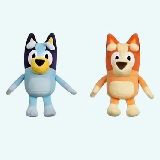 Peluche chien Bluey Bingo doux compagnon enfant jeu