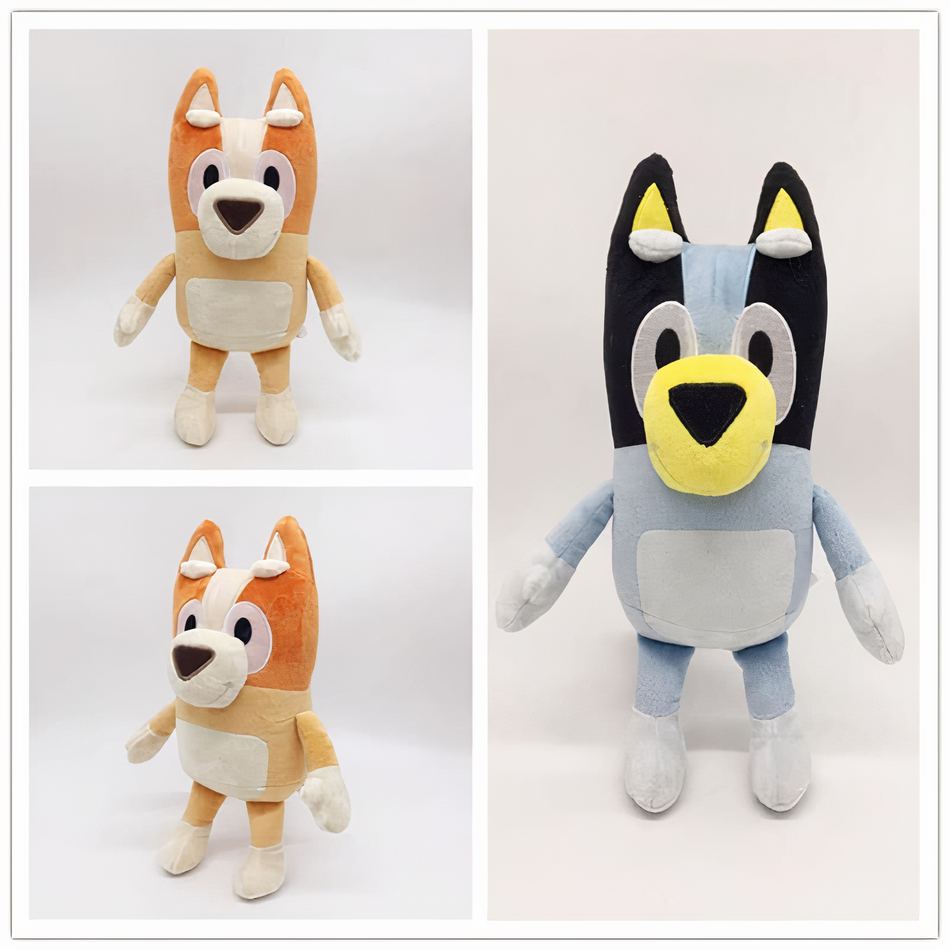 Peluche chien Bluey douce compagnon enfant amusant