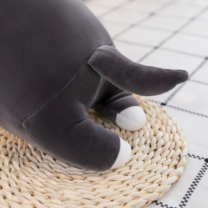 Peluche chien husky longs à câlins