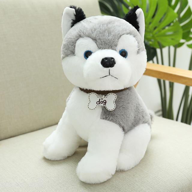 Peluche Chien Loup  Coco | Peluche World 22 cm