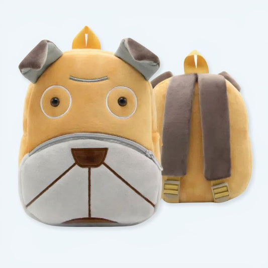 Peluche chien sac à dos doux enfant mignon câlin