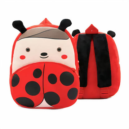 Peluche coccinelle sac à dos doux enfant amusant