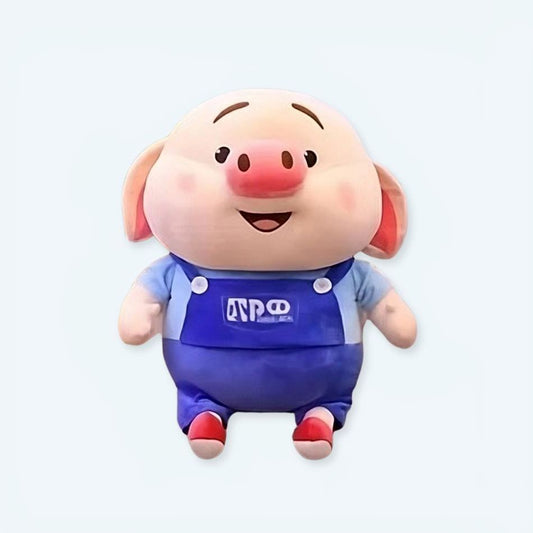 Peluche cochon bricoleur mignon enfant doux cadeau
