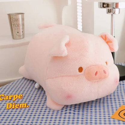 Peluche cochon douce et câline
