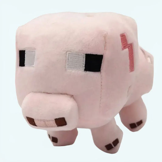 Peluche cochon Minecraft doux compagnon enfant jeu