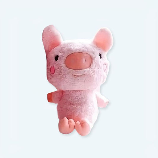 Peluche cochon rose doux pour câlins enfant chambre