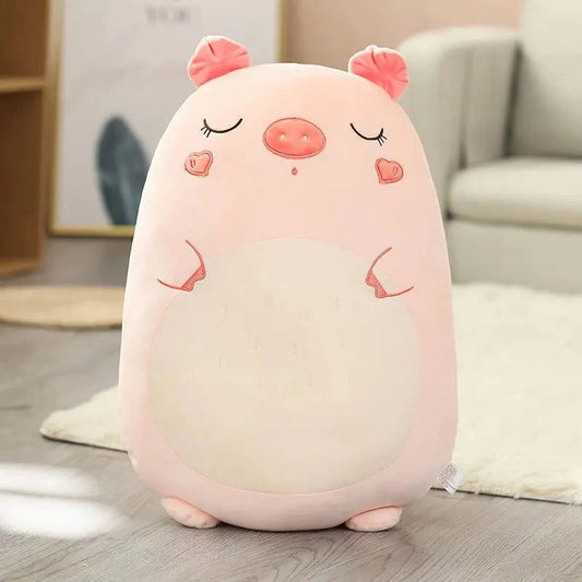 Peluche cochon squishmallow endormi