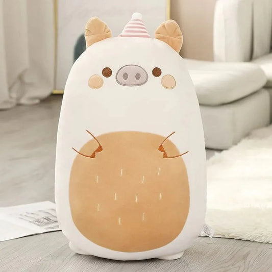 Peluche cochon squishmallow fêtard