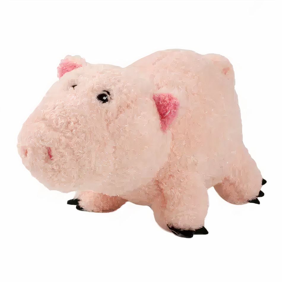 Peluche cochon tirelire douce rose déco chambre enfant