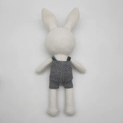 Peluche crochet lapin doux enfant câlin univers tendre