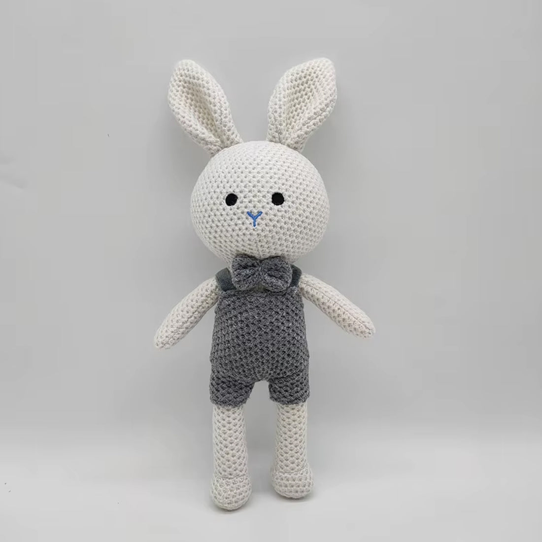 Peluche crochet lapin doux enfant câlin univers tendre