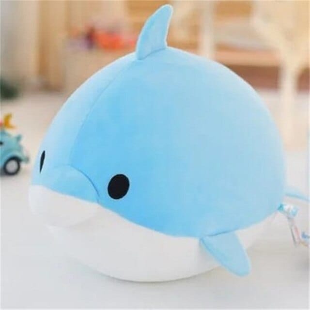 Peluche Dauphin  Ecco | Peluche World Bleu