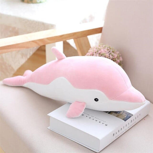 Peluche Dauphin Rose  Azura | Peluche World 50 cm