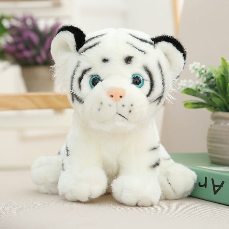 Peluche de Tigre Blanco  Zébrion | Peluche World