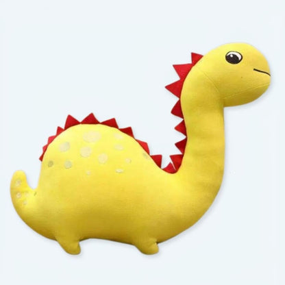 Peluche dinosaure jaune amusant doux chambre enfant