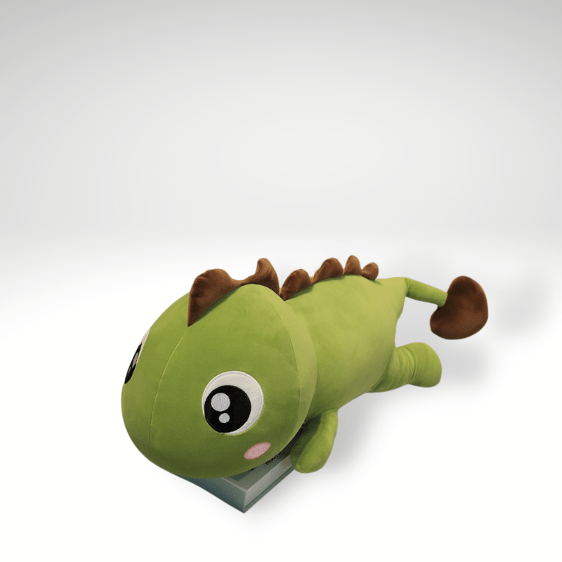 Peluche dinosaure kawaii aux gros yeux
